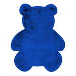 Kindervloerkleed Lovely Kids 825 Teddy kunstvezels - Blauw