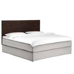 Letto boxspring Kirley Tessuto KINX: bianco