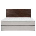 Letto boxspring Kirley Tessuto KINX: bianco