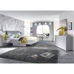 Bedlade Atlanta (set van 2) Grijs - Plaatmateriaal - 59 x 16 x 108 cm