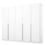 Armoire à portes battantes Alabama Blanc alpin - 226 x 210 cm - Basic - Sans portes miroir