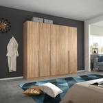 Drehtürenschrank Alabama Eiche Sonoma Dekor - 226 x 229 cm - Basic - Ohne Spiegeltür/-en