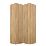 Armoire d’angle Alabama II Imitation chêne de Sonoma - Hauteur : 210 cm - Sans portes miroir