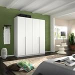 Armoire à portes battantes Alabama Blanc alpin - 181 x 229 cm - Premium - Sans portes miroir