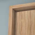 Armoire à portes battantes Alabama Imitation chêne de Sonoma - 136 x 229 cm - Classic - Avec portes miroir