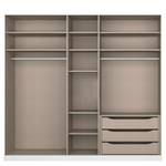 Drehtürenschrank Alabama Eiche Sonoma Dekor - 226 x 229 cm - Premium - Mit Spiegeltür/-en