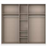 Drehtürenschrank Alabama Eiche Sonoma Dekor - 226 x 210 cm - Classic - Mit Spiegeltür/-en