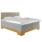 Boxspringbett Atlas Hellgrau - 180 x 200cm