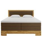 Boxspring Atlas Bruin - 200 x 200cm