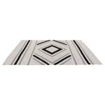 Tapis Puffy XII Coton - Beige / Gris