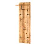 Garderobepaneel Oderen II Bruin - Massief hout - 30 x 100 x 20 cm