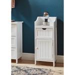 Commode La Hume II Bois massif - Blanc