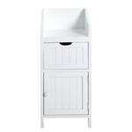 Commode La Hume II Bois massif - Blanc