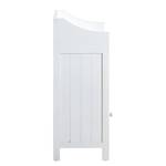 Commode La Hume II Bois massif - Blanc