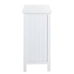 Commode La Hume I Bois massif - Blanc