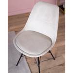 Chaises Bonito (lot de 2) Velours / Fer - Noir - Sable