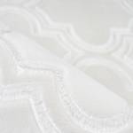 Laagpolig vloerkleed Monroe 100 kunstvezels - Wit - 120 x 170 cm