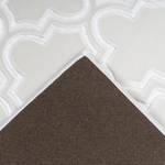 Laagpolig vloerkleed Monroe 100 kunstvezels - Wit - 120 x 170 cm