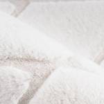 Laagpolig vloerkleed Vivica 225 kunstvezels - Wit/crèmekleurig - 160 x 230 cm