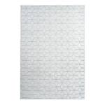 Laagpolig vloerkleed Vivica 125 kunstvezels - Wit/grijs - 80 x 150 cm