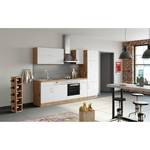 Oven-inbouwkast Sorrento Eikenhoutlook wotan/Wit