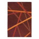 Kurzflorteppich Joy I Acryl  - Braun / Orange - 90 x 160 cm