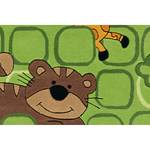 Tapis enfant Sam Animals Acrylique - Vert