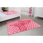 Tapis enfant Sun Butterfly Micropolyester - Rose