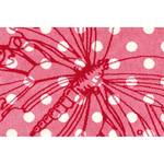 Tapis enfant Sun Butterfly Micropolyester - Rose