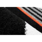 Laagpolig vloerkleed Broadway V kunstvezels - zwart/wit - 120 x 170 cm