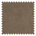 Polsterhocker Beutin Flachgewebe - Flachgewebe Olea: Taupe