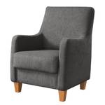 Fauteuil Baulon Tissage à plat - Tissu Ama: Gris foncé