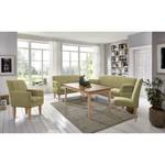Sofa Gramont (3-Sitzer) Flachgewebe - Flachgewebe Eteri: Olivgrün