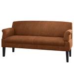 Sofa Gramont (3-Sitzer) Antiklederlook - Microfaser Priya: Cognac