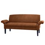Sofa Gramont (3-Sitzer) Antiklederlook - Microfaser Priya: Cognac