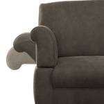 Sofa Gramont (3-Sitzer) Antiklederlook - Microfaser Priya: Anthrazit