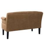 Sofa Gramont (2-Sitzer) Antiklederlook - Microfaser Priya: Braun