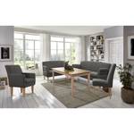 Fauteuil Gramont vlakweefsel - Platweefsel Eteri: Grijs