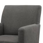 Fauteuil Gramont vlakweefsel - Platweefsel Eteri: Grijs