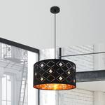 Hanglamp Abbey I textielmix/ijzer - 1 lichtbron