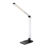 LED-tafellamp Kabira polypropeen/ijzer - 1 lichtbron - Zwart/wit