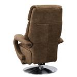 Fauteuil relax Foulbec Microfibre - Microfibre Priya: Taupe - Fonction relaxation