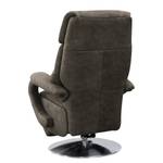 Fauteuil relax Foulbec Microfibre - Microfibre Priya: Anthracite - Fonction relaxation