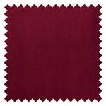 Gestoffeerde Hocker Monteux fluweel - Velours Ravi: Aubergine - 104 x 104 cm