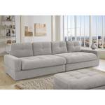 Bigsofa Montfort Chenille - Chenille Alix: Hellgrau