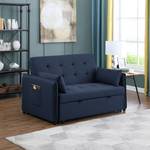 Schlafsofa Millery Webstoff - Blau