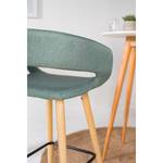 Chaises de bar Volda (lot de 2) Vert olive clair