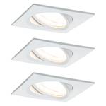 LED-Einbauleuchte Nova V Kunststoff / Aluminium - 3-flammig