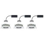 LED-inbouwlamp Nova Plus IV kunststof/aluminium - 3 lichtbronnen