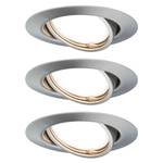 LED-inbouwlamp Base II acrylglas/aluminium - 3 lichtbronnen